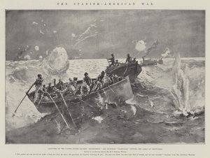 İspanya-Amerika Savaşı, Amerika Birleşik Devletleri Kruvazörü Marblehead ve Gun-Boat Nashville